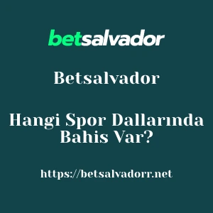 Betsalvador Hangi Spor Dallarında Bahis Var?